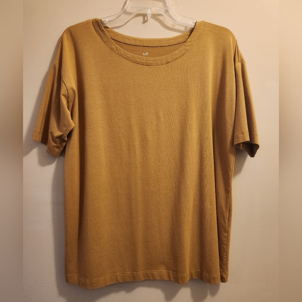 J. Jill Ladies Off Shoulder Short Sleeve Ginger Top